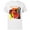 White, variant on Disney and Pixar’s Cars Lightning McQueen Birthday Champ - Short Sleeve Cotton T-Shirt for Adults - Customized-Black