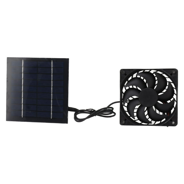Ventilador De Panel Solar, Kit De Ventilador Con Energía Solar 10W Para Invernadero