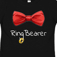 thumbnail image 4 of Inktastic Ring Bearer- red bow tie Boys or Girls Toddler T-Shirt, 4 of 5