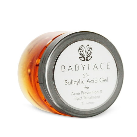 Babyface 2% Salicylic Acid Gel, Acne Prevention and Spot Treatment, 2.3