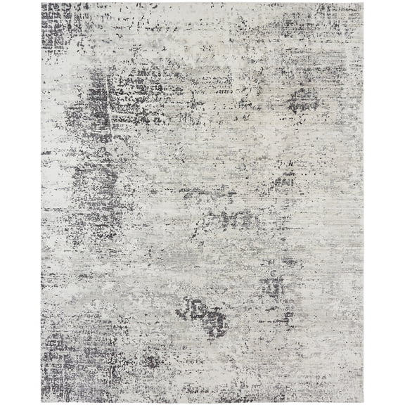 Kalaty Remy Area Rug RY-068 Gray Faded Shaded 7' 6" x 9' 6" Rectangle