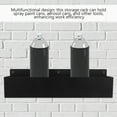 thumbnail image 6 of FESTFENDS Spray Can Organizer Black 1Pcs 16.5X4.3X3.1In, 6 of 7