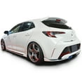 thumbnail image 2 of Ikon Motorsports Compatible with 19-24 Corolla Hatchback Painted #218 Attitude Black Metallic Roof Spoiler, 2 of 7