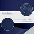 thumbnail image 5 of Covers & all Built-in Outdoor Grill Cover, Durable 12 Oz Waterproof Cover Max Material with Air Pocket & Elastic for Snug Fit (36" W x 26" D x 24" H Inches, Blue), 5 of 5