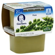 Gerber Gerber 2nd Foods Peas, 2 ea