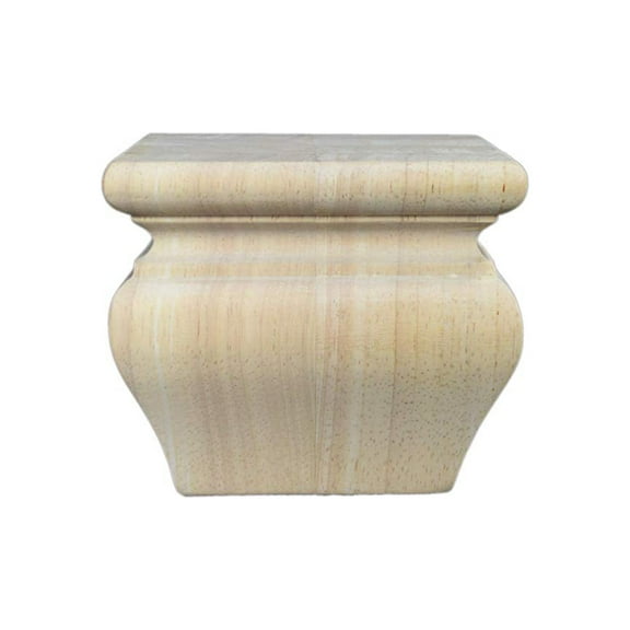 BingLTD - 4" Unfinished Hardwood Sofa Legs - Set of 2 (BF962-C-RW)