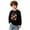 1-Black, variant on XUANTAOO Halloween T Shirts for Kids Kawaii Pattern 1-Black Long Sleeve Spooky Season Tee Boys Girls Tops Size 3-4 Years
