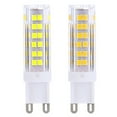 thumbnail image 2 of LED Bulbs G9 Base 76 2835-SMD Spot Light Bulb Lamp 6 Watt DC 110V(5PCS/Warm White), 2 of 6