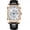Rose gold white, variant on Classic Retro Men Watch Men Vintage Watch Leather Strap Business Luminous Waterproof Square Quartz Wristwatch Male Calendar Roman Numerals