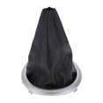 thumbnail image 1 of Cubierta de Bota de Palanca de Cambios Unique Bargains para Suzuki Swift 2005-2010 Tono Plateado Mate Negro Azul Cubierta de Pomo de Palanca de Cambios Cuero Sintético 1 Pc, 1 of 7