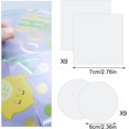 thumbnail image 2 of czcpp-18PCS Transparent Repair Patch TPU Patch Tent Repair Tape Waterproof Tent Repair Patch Self Adhesive Air Mattress Patch Inflatable Boat Patch Repair Kit Canvas Patch Repair for Boat Cover Tent, 2 of 4