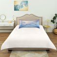 thumbnail image 6 of Haosy Satin Pillowcase for Hair and Skin Standard Cooling Silk Pillow Case with Envelope Closure Dolphin in Glowy Sea 20"x30", 6 of 9