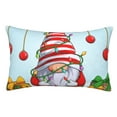 thumbnail image 1 of Balery Funny Christmas Gnome Funda de Cojín Estampada, Regalos para Mujeres, Regalos de Amor para Ella, Regalos para Novia o Esposa, Funda de Almohada-16"x24", 1 of 6