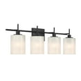 thumbnail image 7 of Meridian M80085MBK 4-Light Bathroom Vanity Light in Matte Black, 7 of 7