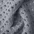 thumbnail image 4 of XPMWRP Women's Cropped Crochet Cardigan Coats Batwing Long Sleeve Knit Open Front Solid Color Fashion Jackets Gray M, 4 of 8