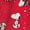 Brilliant Red, variant on Snoopy Women's and Women's Plus 3-Piece Giftable Pajama Set with Socks