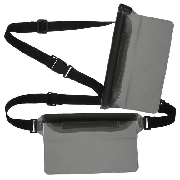 SEWCHICS Whamvox 2Pcs Waterproof Waist Pack for Men Women Hands Free Carrying Sleek Design