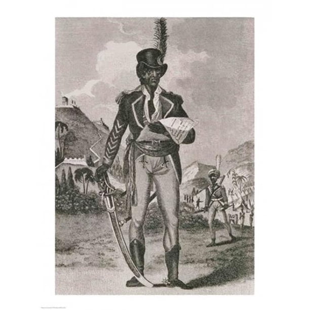 Posterazzi Balbal Portrait Of Francois Dominique Toussaint Louverture Poster Print 18 X 24 In Walmart Com Walmart Com