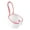 Pink, variant on Hanging Kitchen Scrap Basket, 3.51 Inches Deep, Reduces Trips to Trash with Scrape-and-Release, Great for Streamlined Cooking and Minimizing Mess
