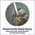 Waterpik High Pressure Handheld Wand and Rain Shower Head Combo with 8