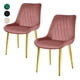 thumbnail image 1 of Set 2 Sillas Comedor Tapizadas Terciopelo Elegantes, 1 of 5