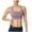 Purple, variant on High Impact Sports Bras for Women Back Cross Strap Wirefree Bralettes Plus Size Longline Yoga Athletic Bras