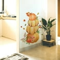 thumbnail image 5 of Pompotops Fall Maple Leaf Wall Sticker Pumpkin Wall Sticker Home Wallpaper Decorating Living Room Bedroom, 5 of 6