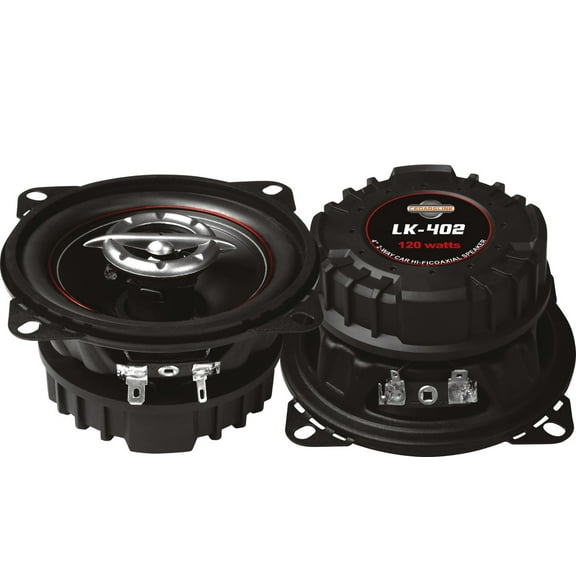 CedarsLink LK-402 4" 4 OHM 160 Watts 2-Way Coaxial Speaker Pair