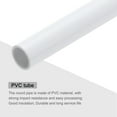 thumbnail image 4 of Uxcell Rigid Round Pipe 10mm ID 12mm OD 9" Length White High Impact, 4 of 6