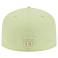 thumbnail image 4 of Men's New Era Light Green Las Vegas Raiders Color Pack A-Frame 59FIFTY Fitted Hat, 4 of 6