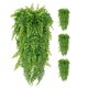 thumbnail image 1 of 4 piezas de plantas de simulación realistas de vid para decoración de jardín, colgantes de pared, vid artificial de vegetación falsa, 1 of 7