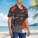 thumbnail image 3 of Fotbe Christmas Gnomes In Red Hats Camisa Hawaiana para Hombre Unisex – Camisa Casual de Verano con Botones de Manga Corta de Algodón y Lino,Medium, 3 of 7