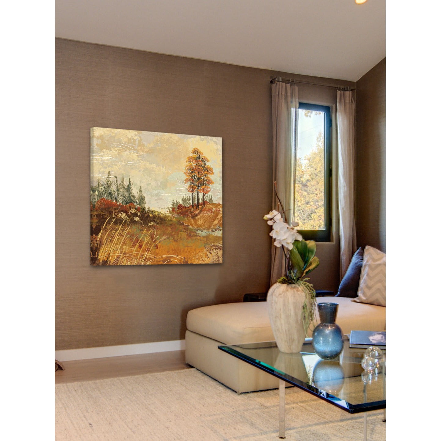 "Grand Vista I" Painting Print on Canvas