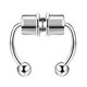 thumbnail image 5 of 6 Anillos Magnéticos De Acero Inoxidable Para Nariz Falsa, Herraduras, Joyería No Perforante, Plata, 5 of 6