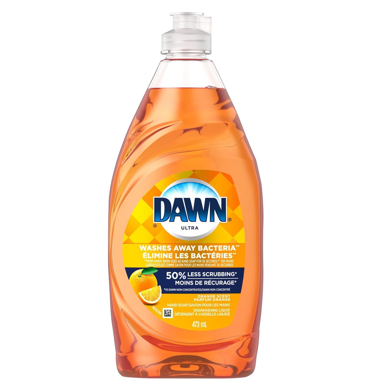 Dawn Ultra Wash Away Bacteria Hand Soap, Orange 473ML