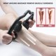 thumbnail image 4 of Masajeador de rodillos con eje de espuma 3D, rodillo muscular de 360° para antebrazo, codo, pierna, cuello y puntos gatillo, para aliviar el dolor, la rigidez y la tensión muscular., 4 of 7