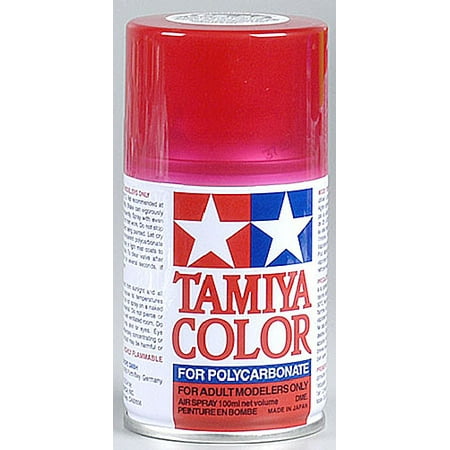 100 Ml Room Spray - Tamiya America, Inc Polycarbonate PS-37 Translucent Red, Spray 100 ml, TAM86037