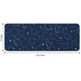thumbnail image 7 of Colorful Dinosaurs Stars Pattern Kitchen Rug Mat,Kitchen Runner Rugs Non Skid Washable,Decorative Kitchen Floor Mats for Kitchen,Sink,Laundry,17"x47.2", 7 of 7