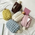 thumbnail image 3 of CNKOO Cloth Tissue Box with Handle Portable Large Capacity Double Cloth Washable Storage Bag Hanging Napkin Bag Dispenser Dining Table Decoration Household Supplies, 3 of 8