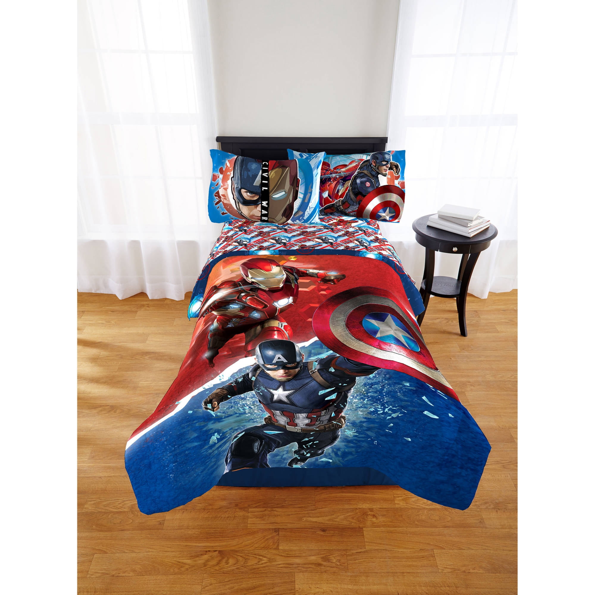 Marvel Avengers Civil War Twin Full Comforter Set 1 Each