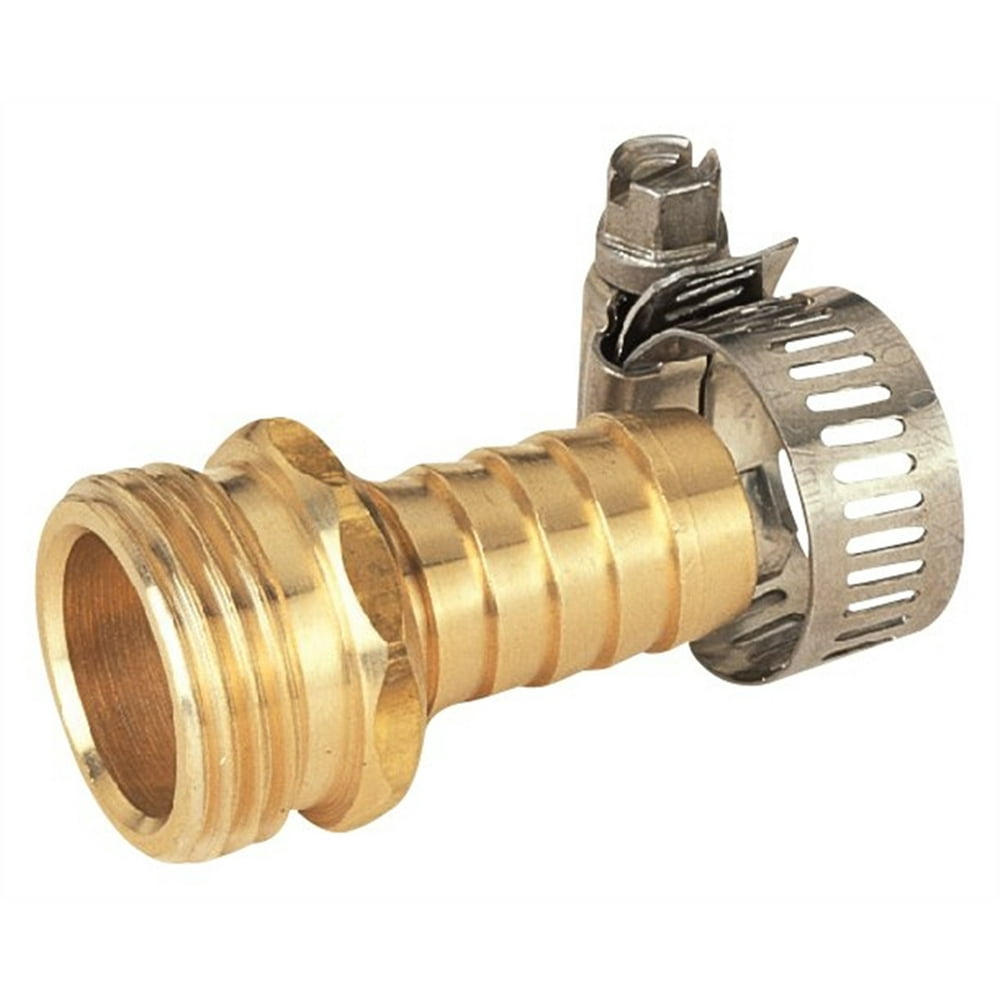 7313646,GARDEN HOSE COUPLINGS,SOLID BRASS WITH C