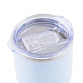 thumbnail image 3 of Thyme & Table 13oz Stainless Steel Wine Tumbler with Push Lid, Blue, 3 of 5