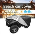 thumbnail image 6 of Lawn Mower Cover Waterproof Snowblower Cover UV Protection Shade Garden Yard Furniture Motorcycle Beach Car Tractor Cover (black,210x120x115cm), 6 of 6