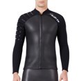 thumbnail image 1 of Eigraketly Trajes de neopreno Traje de buceo dividido Manga larga Pantalones largos Traje de baño Mantener el calentamiento Reemplazo de pieles de buceo Deportes acuáticos Hombre/Negro SG Eigraketly OD003284-04, 1 of 6