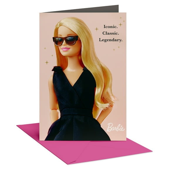 American Greetings Barbie Mother's Day Card (Iconic. Classic. Legendary.)