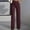 Wine, variant on Tqcoqu Women's High Waist Wide Leg Pants Flowy Trousers Casual Work Pants,Wine,Women's S-XXXL