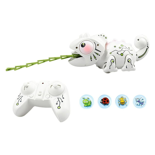 Juguete camaleón con Control remoto, regalo de cumpleaños, juguete electrónico camaleón RC realista eléctrico para niños y niñas