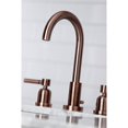 thumbnail image 4 of Fauceture FSC892DLAC Concord Widespread Bathroom Faucet, Antique Copper, 4 of 8