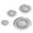 Silver, variant on LAILLSH 2026 New Arrival Strainers and Colanders 4Pcs Stainless Steel Sink Filter Bathtub Screen Drain Anti Clogging Filter Floor Sink Screen for Kitchen Bathroom