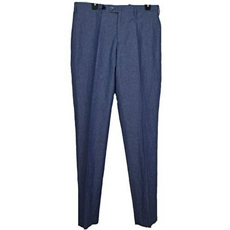 New Brooks Brothers Mens Linen Cotton Suit Dress Slim Light Blue Trousers MSRP $348